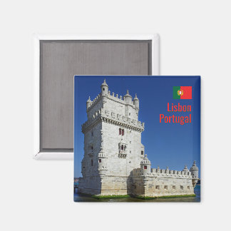 Íman Torre de Belém em Lisboa, Portugal