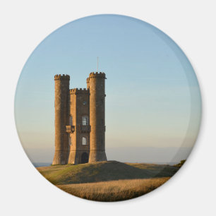 Íman Torre de Broadway no ímã redondo Cotswolds