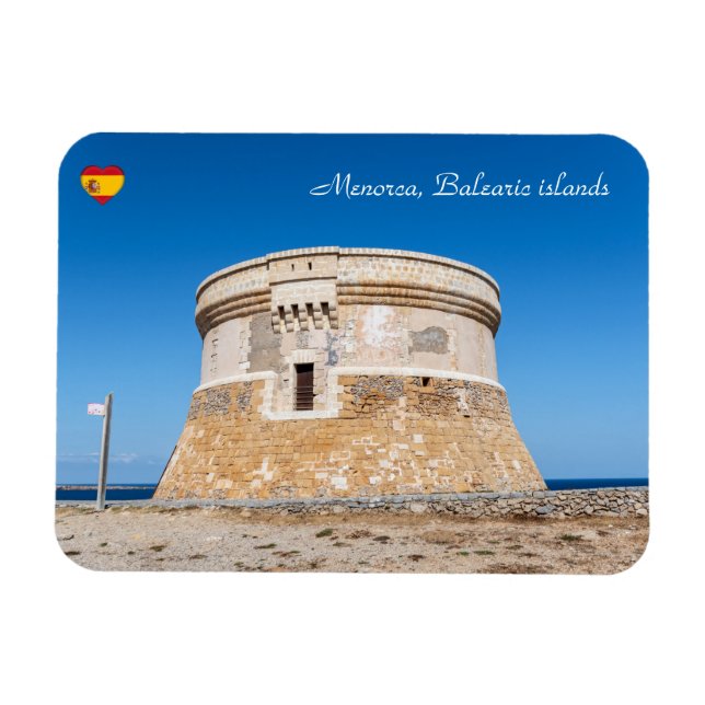 Íman Torre de defesa fornela em Menorca - Espanha (Horizontal)