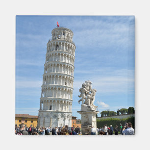 Íman Torre de inclinação e Estátua de La Fontana dei