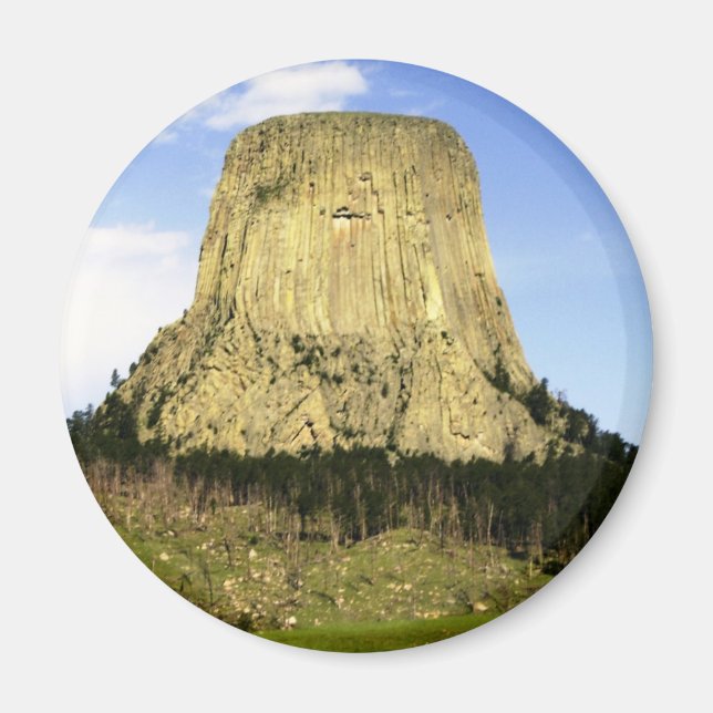 Íman Torre do diabo, Wyoming (Frente)