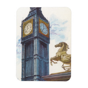 Íman Torre do Relógio Big Ben no Palácio de Westminster