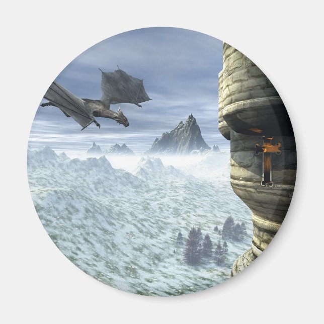 Íman Torre Dragão (Frente)