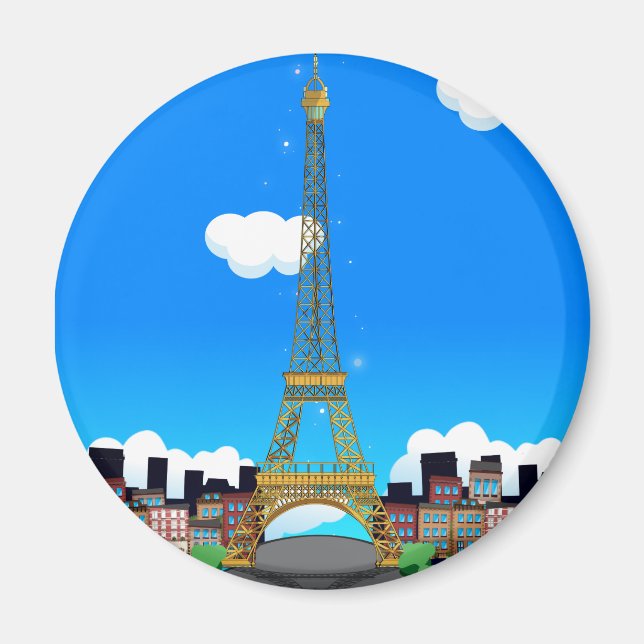 Íman Torre Eiffel (Frente)