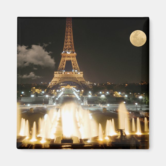 Íman Torre Eiffel à Noite (Frente)