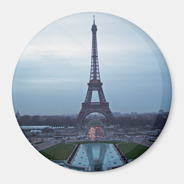 Íman Torre Eiffel ao amanhecer (Frente)