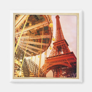 Íman Torre Eiffel e carrossel