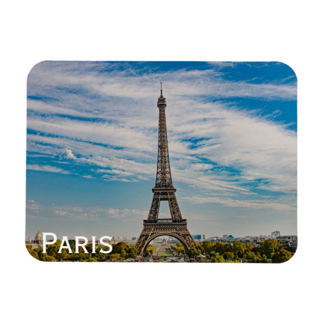 Íman Torre Eiffel em Paris (Horizontal)