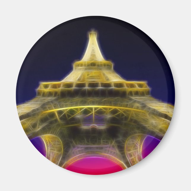 Íman Torre Eiffel, Paris, França (Frente)