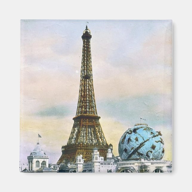 Íman Torre Eiffel Vintage (Frente)