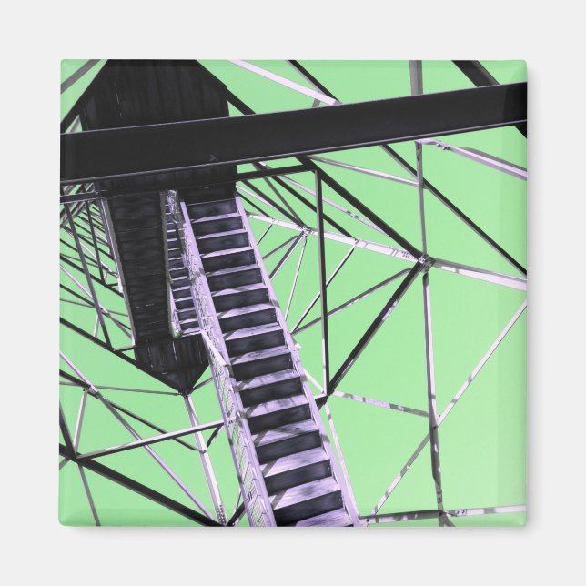 Íman torre em primaveras de eureka (Frente)