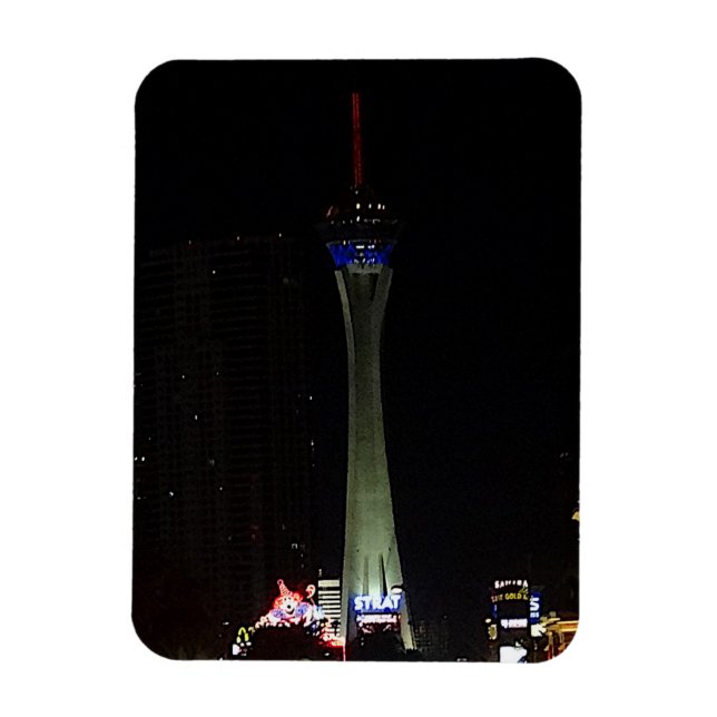 Íman Torre Estratosfera Las Vegas #2 Magnet (Vertical)
