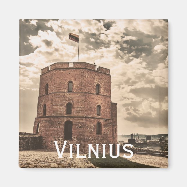 Íman Torre Gediminas de Vilnius (Frente)