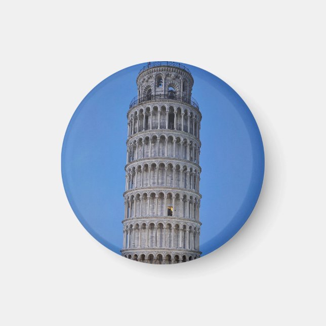 Íman Torre Inclinada ao Crepúsculo (Frente)