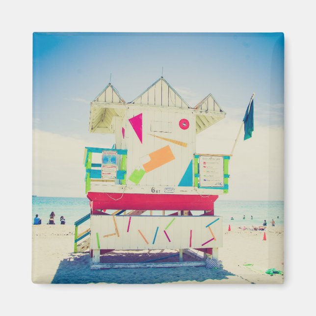 Íman Torre salva-vidas | South Beach, Miami (Frente)