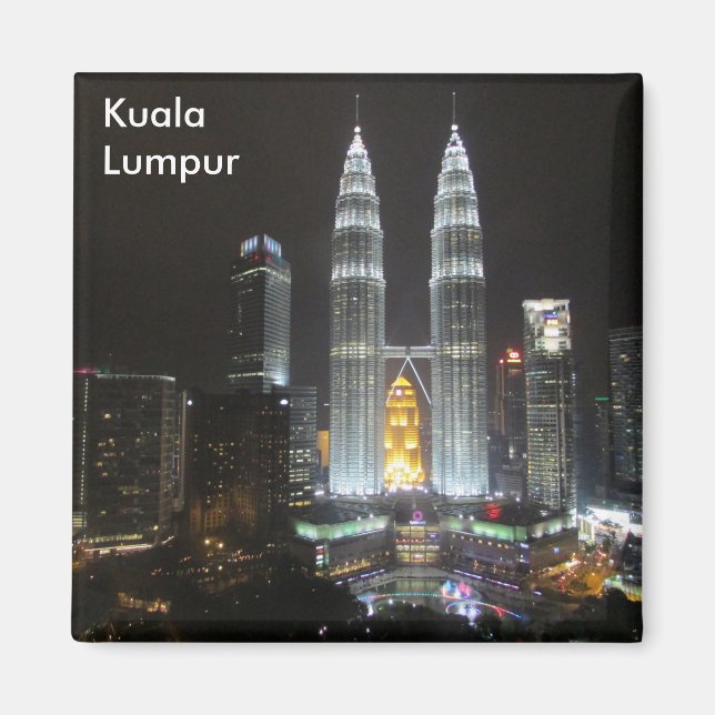 Íman torres de petronas malaysia (Frente)