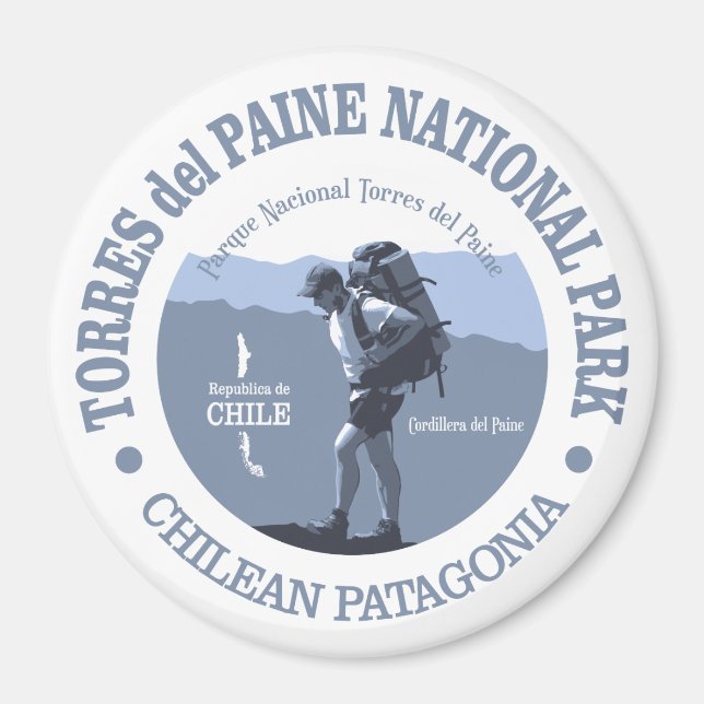 Íman Torres del Paine NP (Frente)