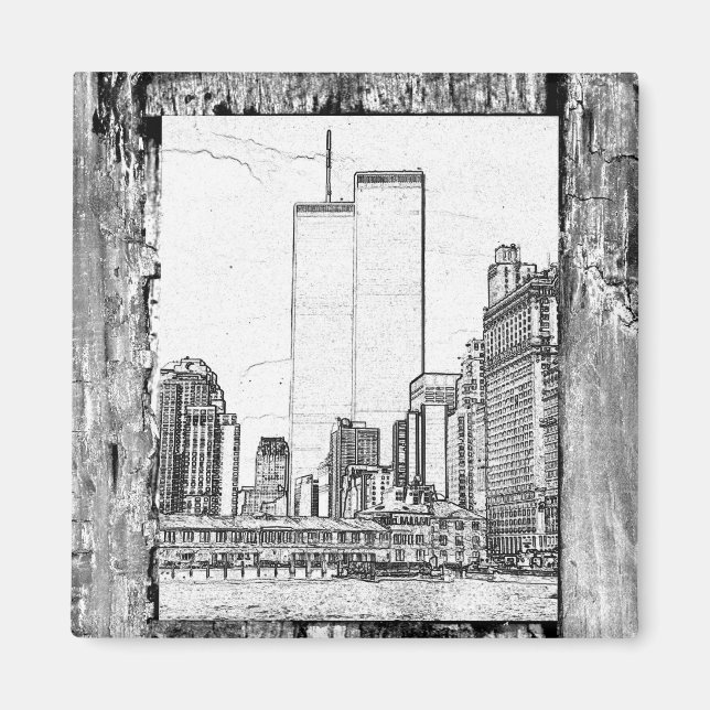 Íman Torres Gêmeas (Frente)