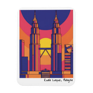 Íman Torres Gêmeas Petronas de Kuala Lumpur