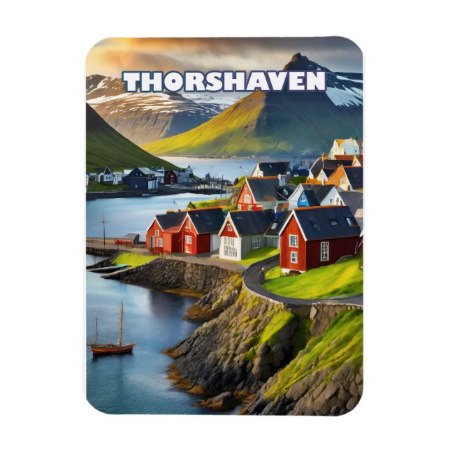 Íman Tórshavn, capitale nichée dans les fjords (Vertical)