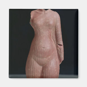 Íman Torso fêmea, provavelmente rainha Nefertiti