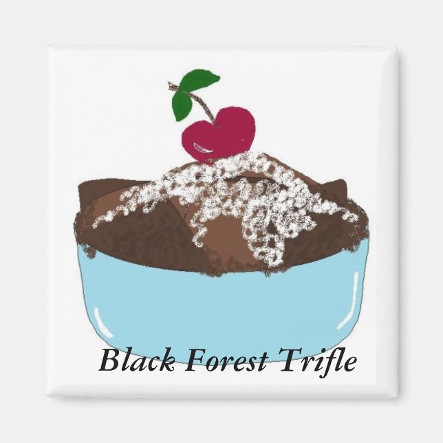 Íman Torta Floresta Negra (Frente)