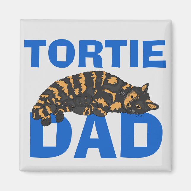 Íman TortoisesInferno TORTIE Cat MAGNET (Frente)