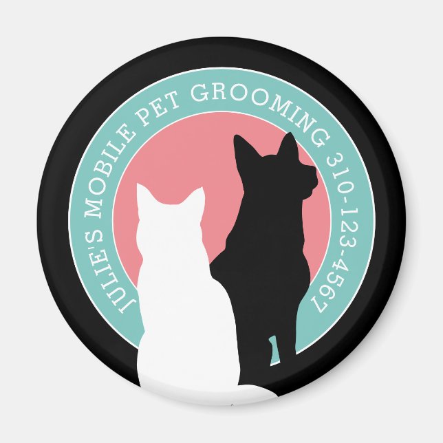 Íman Tosa Móvel de Gatos e Cães (Frente)