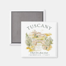 Íman Toscana Itália - Presente de Viagem Florença