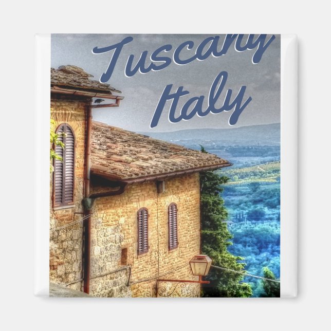 Íman Toscana Viagem Itália (Frente)