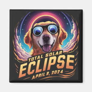 Íman Total do trevo do Ouro Eclipse Solar 2024