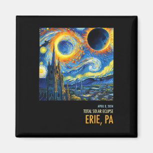 Íman Total Eclipse Solar 04 8 2024 Erie