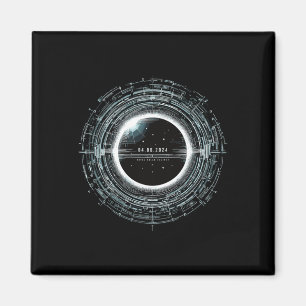 Íman Total Eclipse Solar S Abril De 2024 Totalidade S U