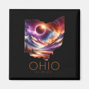 Íman Total Solar Eclipse 2024 State Ohio Totality April