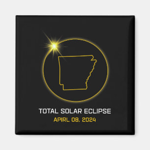 Íman Total Solar Eclipse 2024 The Arkansas Tour Totalit