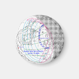 Íman Total Solar Eclipse 2026 Map