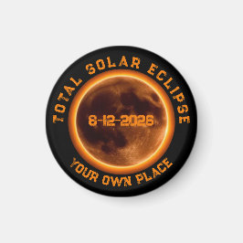 Íman Total Solar Eclipse August 12, 2026