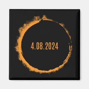 Íman Total Solar Eclipse EUA 8 de abril de 2024