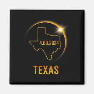 Íman Totality Solar Eclipse 8 de abril de 2024 Texas