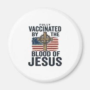 Íman Totalmente Vacinado pelo Sangue de Jesus Patriótic