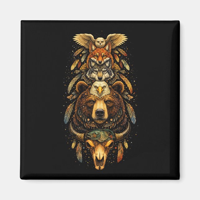 Íman Totem Ascendente (Frente)