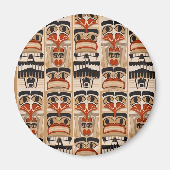 Íman Totem Pole (Frente)