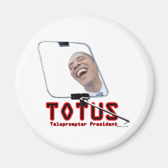 Íman TOTUS - Obama - O Presidente do Teleprompter (Frente)