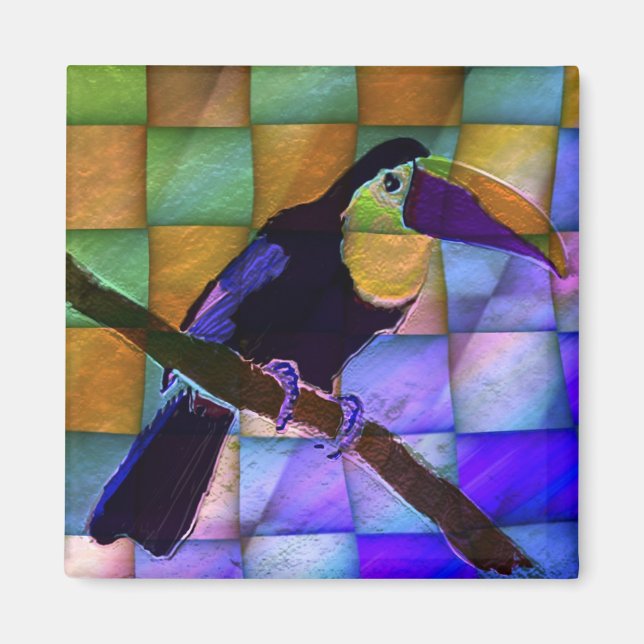 Íman Toucan 3 ímã (Frente)