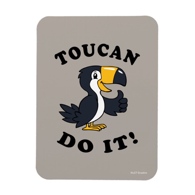 Íman Toucan Do It (Vertical)