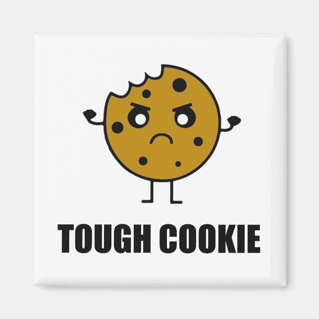 Íman Tough Cookie Funny (Frente)
