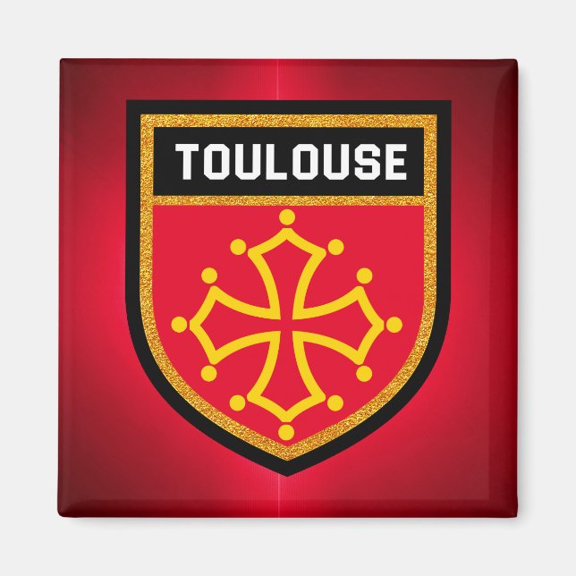 Íman Toulouse Flag (Frente)