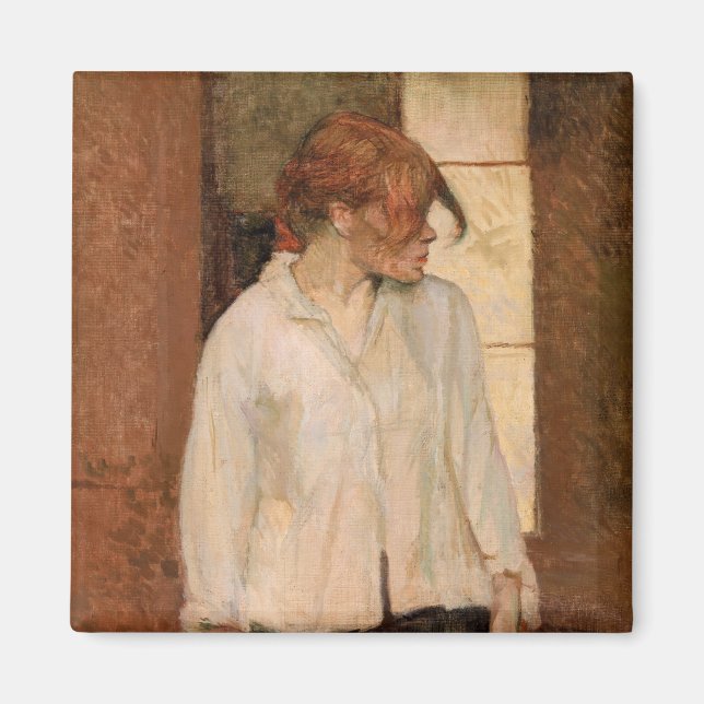 Íman Toulouse-Lautrec - A Montrouge, Rosa La Rouge (Frente)