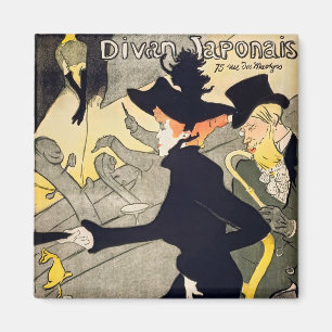 Íman Toulouse-Lautrec - Divan Japonês