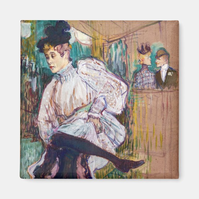 Íman Toulouse-Lautrec - Jane Avril Dançando (Frente)